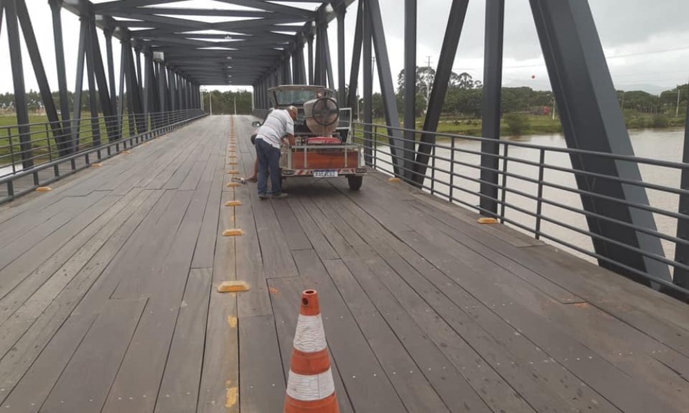 Ponte Bulcão Vianna será fechada para obras de manutenção nesta quinta