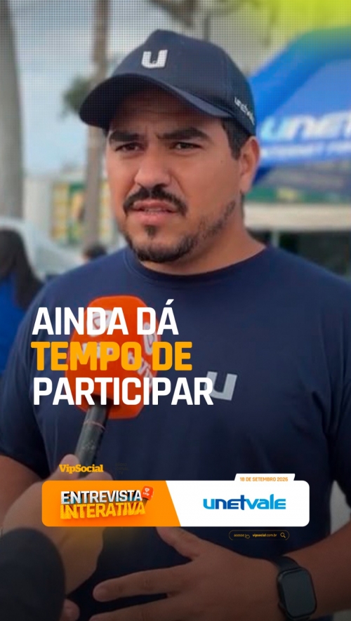 ? AINDA DÁ TEMPO DE PARTICIPAR!