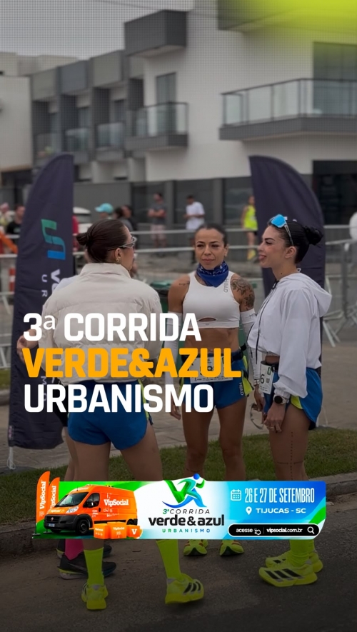 É hoje! A 3ª corrida Verde&Azul Urbanismo