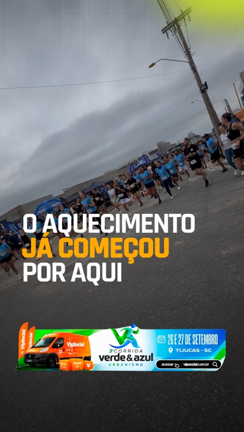 O aquecimento já começou!