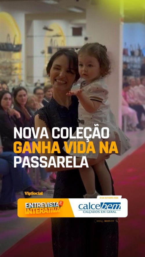 O desfile da Calcebem já começou