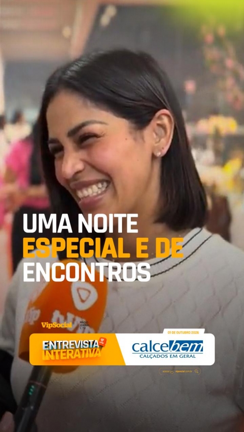 Uma noite especial, marcada por encontros, novidades e muitos elogios