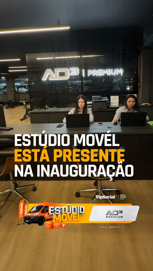 A TV VIP já está na AD3 Premium, em Tubarão!