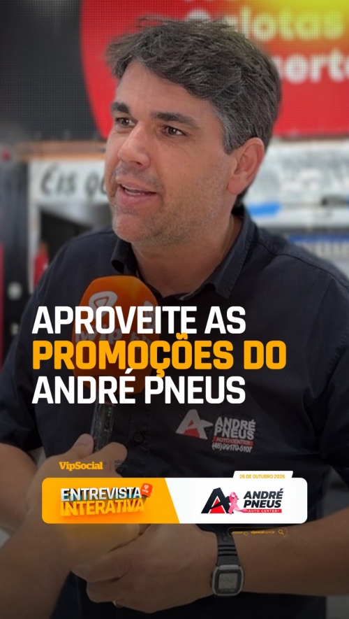 Última semana de outubro com ação especial na André Pneus Auto Center