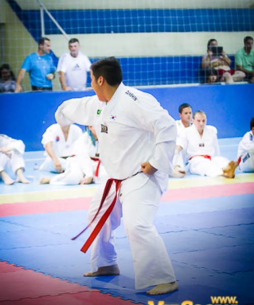 Exame estadual de faixa preta de Taekwondo em Navegantes