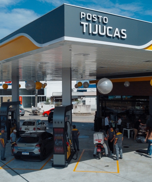 Inauguração do Posto Tijucas 