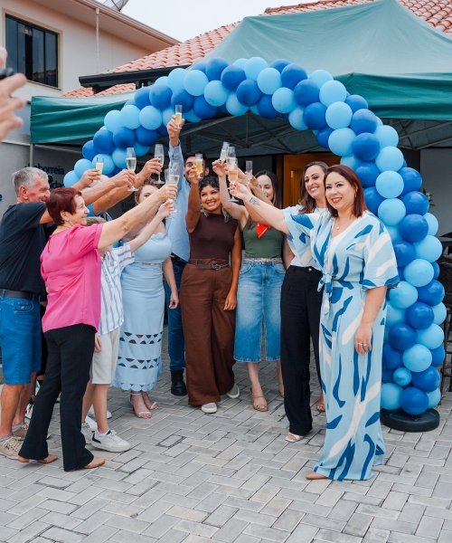 Aniversário de 1 ano da Clínica Lilian Feller Tricologista em Tijucas 