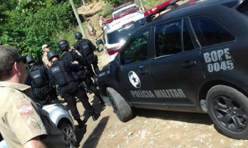 Bope é chamado para conter farra do boi em Governador Celso Ramos