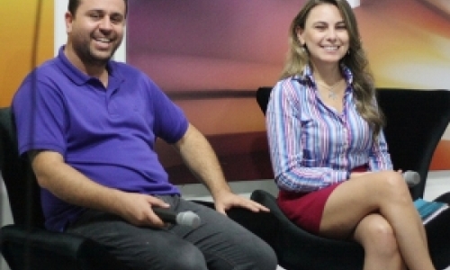 Entrevista com a prefeita e o vice de Bombinhas no Primeiro Clic de hoje