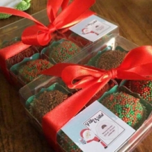 Encomendas de doces para presentes de fim de ano e amigo secreto podem ser feitas