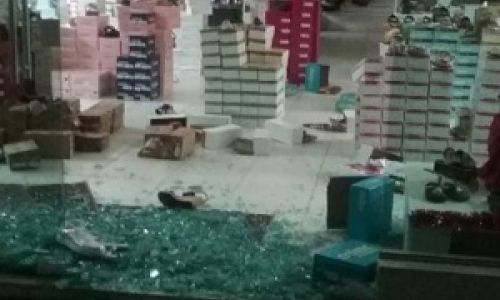 Loja de calçados é alvo de arrombamento durante a madrugada