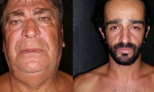 Pai e filho são presos em flagrante comercializando drogas em residência