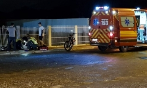 Motorista provoca acidente e foge do local sem prestar socorro; um casal ficou ferido