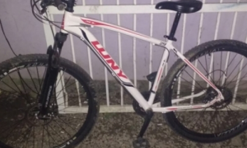 Bicicleta é recuperada antes mesmo que o proprietário percebesse o furto