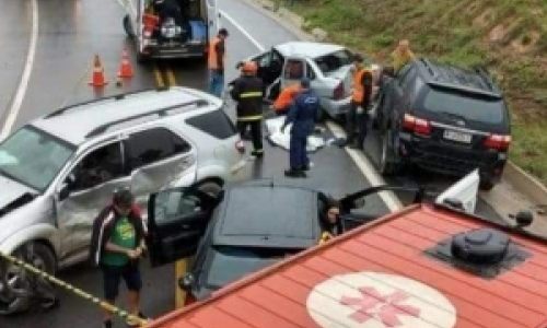 Funcionária da prefeitura de Tijucas se envolve em grave acidente de trânsito