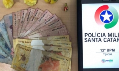 Traficante e usuário de drogas são detidos durante à noite no Bairro Praça