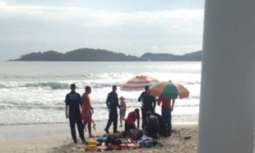 Morador de Tijucas morre afogado em Bombinhas ao tentar salvar os filhos