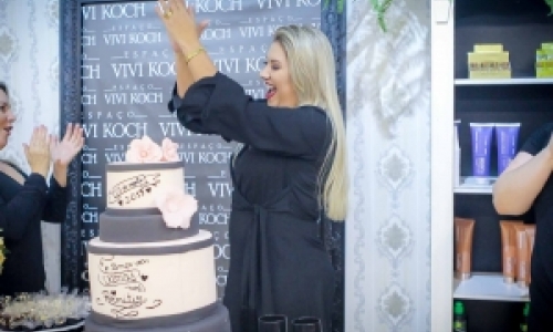 Veja como foi o coquetel de 1 ano do Espaço Vivi Koch, em Tijucas