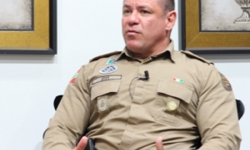 Major Eder em entrevista fala sobre os trabalhos realizados em Tijucas e região