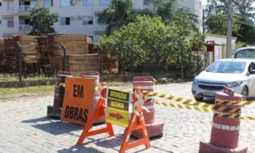 Tráfego da rua Vicente Marcos da Silva é desviado pelo Jardim SP 
