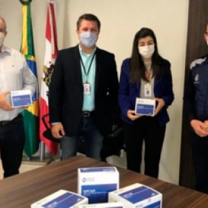  250 testes rápidos para detectar Covid-19 são doados para localidade