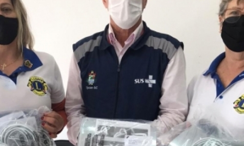 Máscaras de alta proteção são doadas aos profissionais da saúde do município