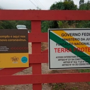 Aldeia indígena inicia projeto para evitar casos positivados