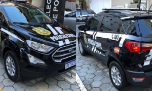 Polícia Civil recebe nova viatura em convênio com Poder Judiciário 