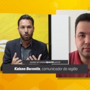 Comunicador Kaiann Barentin pergunta sobre aproximação popular do futuro prefeito