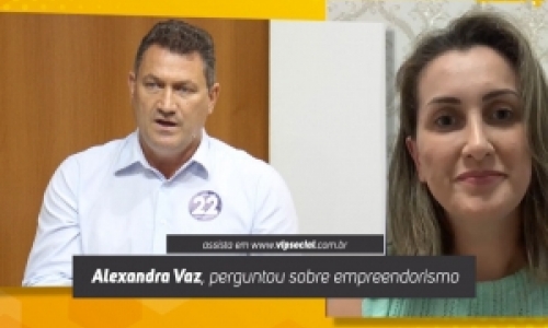 Mentora de negócios faz questionamento sobre empreendedorismo para candidatos a prefeito