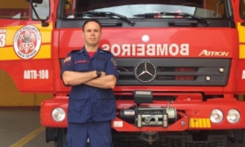 Em ato de bravura, bombeiro salva idosa de furto em Tijucas