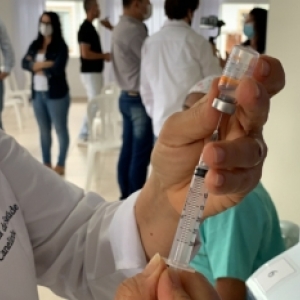 Região chega a marca de 1,2 mil vacinados contra o coronavírus
