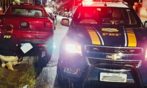 Homem é preso após ser flagrado conduzindo veículo com registro de furto