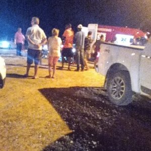 Condutor não habilitado se envolve em acidente na SC-410 e fica ferido