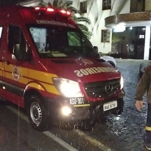 Durante temporal em Canelinha, 65 pessoas foram resgatadas e socorridas