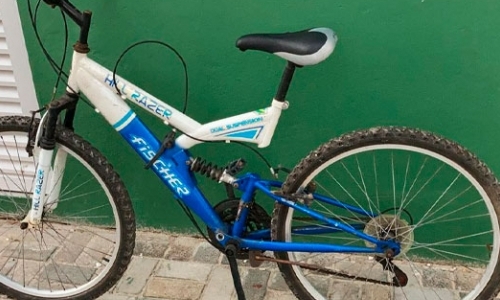 Em menos de meia hora uma bicicleta é furtada e outra é encontrada
