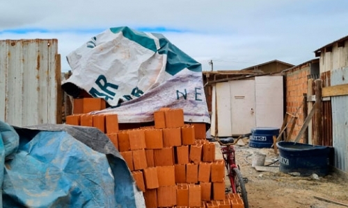Construção de casa para a família precisa ser paralisada após ocorrência policial 