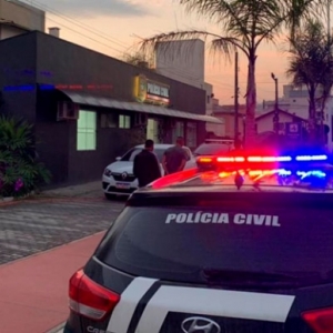 Operação busca conter grupo criminoso Estadual que tenta se implantar no município
