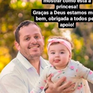 Após um ano, marido de Flavinha Godinho Mafra faz postagem e mostra filha