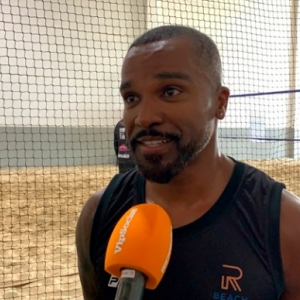 Alexandre Pires visita Tijucas e participa de torneio com atletas amadores 