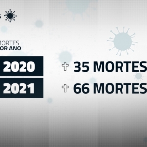 Pandemia em números: confira os dados das 100 vítimas fatais do coronavírus