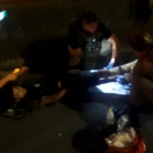 Policial conta detalhes de ocorrência de jovem acidentado salvo por torniquete improvisado