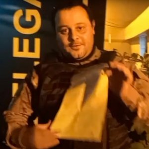 Autor de vídeo com 