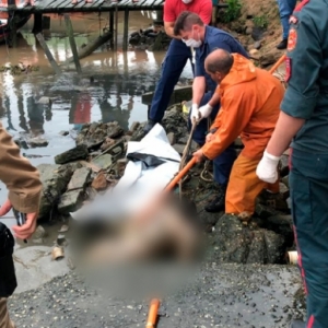 URGENTE: Corpo encontrado em rio é identificado por familiares