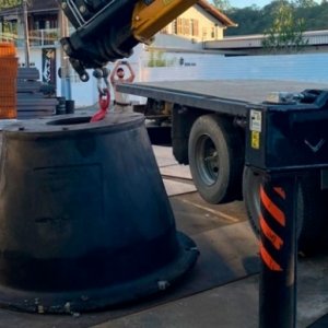 Peça de aproximadamente 5 toneladas e avaliada em R$200 mil é furtada