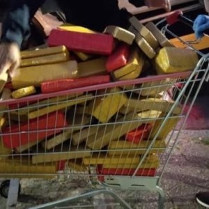 Grande apreensão de drogas é registrada após mais de 70km de perseguição