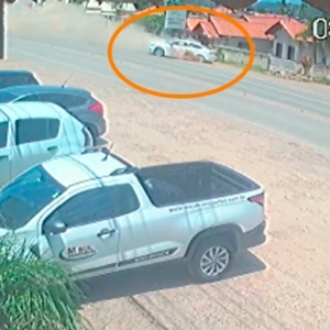 ASSUSTADOR: acidente grave é registrado por câmeras de segurança