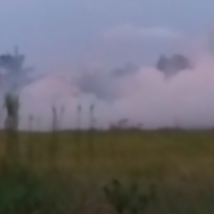 VÍDEO: fumaça provocada por queima de vegetação assusta comunidade