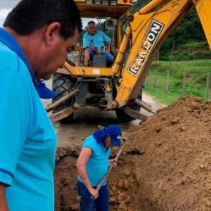 AGORA: rompimento de adutora pode deixar bairros de Tijucas sem água