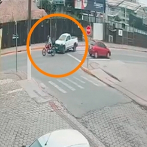 Câmera de segurança revela como ocorreu acidente que vitimou jovem tijuquense